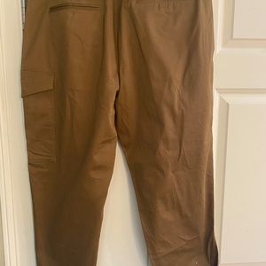 REISS Bleeker - utility taper trouser.  Color is Khaki.